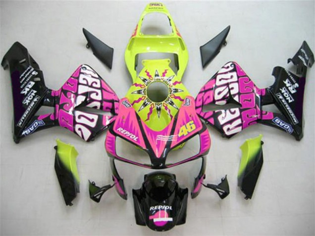 Valentino Rossi 03-04 CBR600RR Motorcycle Fairings Valentino Rossi 03-04 CBR600RR Motorcycle Fairings