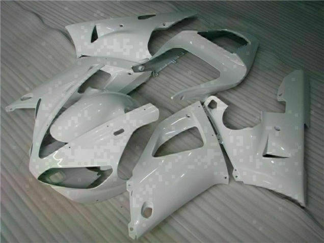 White 00-01 YZF R1 Full Motorcycle Fairing Kits