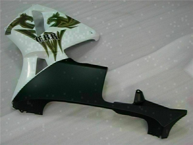 White 03-04 CBR600RR Full ABS Motorcycle Fairing White 03-04 CBR600RR Full ABS Motorcycle Fairing