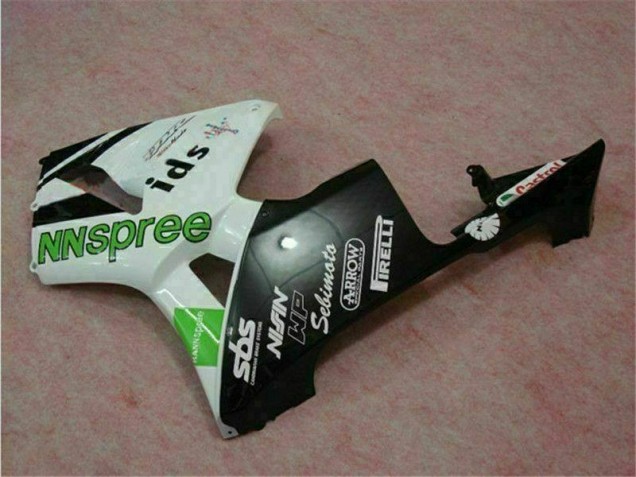 White 03-04 CBR600RR Full ABS Motorcycle Fairings White 03-04 CBR600RR Full ABS Motorcycle Fairings