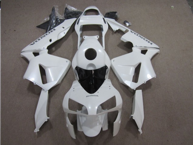 White 03-04 CBR600RR Full Motorcycle Fairing Kits White 03-04 CBR600RR Full Motorcycle Fairing Kits