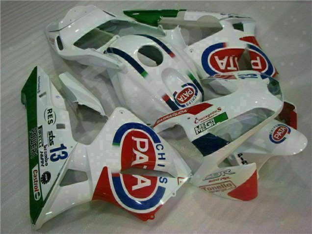 White 03-04 CBR600RR Motorcycle Fairing