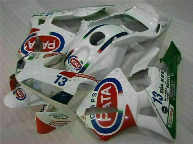 White 03-04 CBR600RR Motorcycle Fairing