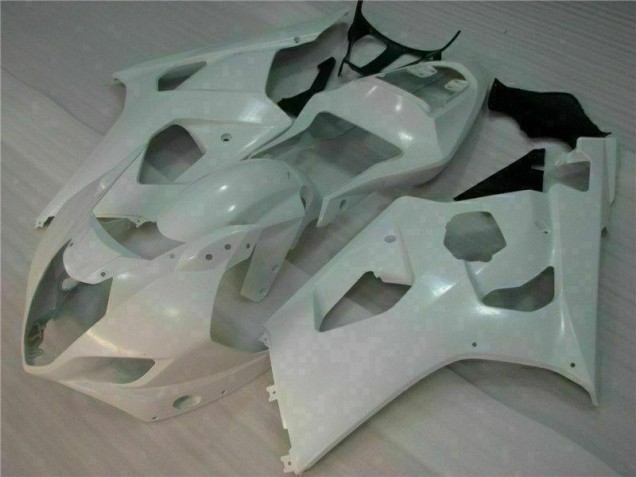 White 03-04 GSXR 1000 Full Motorcycle Fairing Kits White 03-04 GSXR 1000 Full Motorcycle Fairing Kits