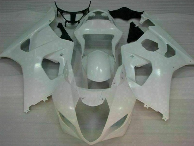 White 03-04 GSXR 1000 Full Motorcycle Fairing Kits White 03-04 GSXR 1000 Full Motorcycle Fairing Kits