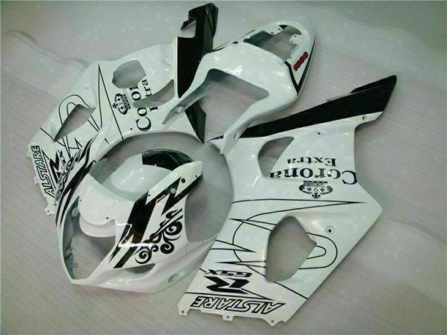 White 03-04 GSXR 1000 Motorcycle Bodywork