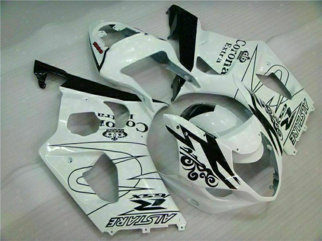 White 03-04 GSXR 1000 Motorcycle Bodywork