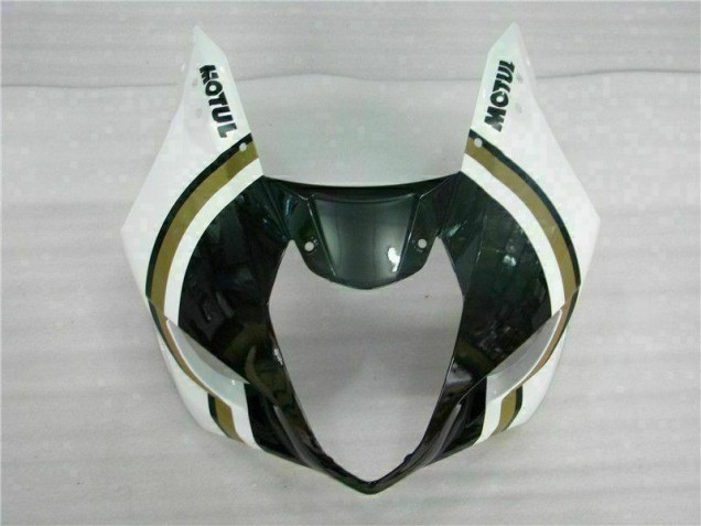 White 03-04 GSXR 1000 Motorcycle Fairing White 03-04 GSXR 1000 Motorcycle Fairing