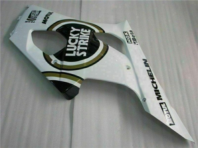 White 03-04 GSXR 1000 Motorcycle Fairing White 03-04 GSXR 1000 Motorcycle Fairing