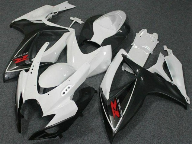 White 06-07 GSXR 600/750 Motorcycle Fairings White 06-07 GSXR 600/750 Motorcycle Fairings
