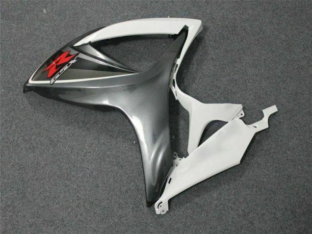 White 06-07 GSXR 600/750 Motorcycle Fairings White 06-07 GSXR 600/750 Motorcycle Fairings