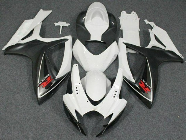 White 06-07 GSXR 600/750 Motorcycle Fairings White 06-07 GSXR 600/750 Motorcycle Fairings