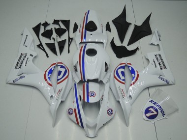 White 07-08 CBR600RR Motorcycle Fairing