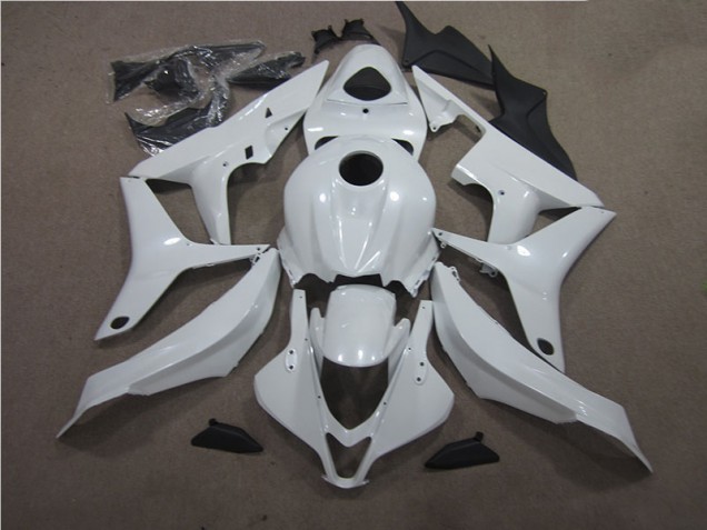 White 07-08 CBR600RR Motorcycle Fairings White 07-08 CBR600RR Motorcycle Fairings