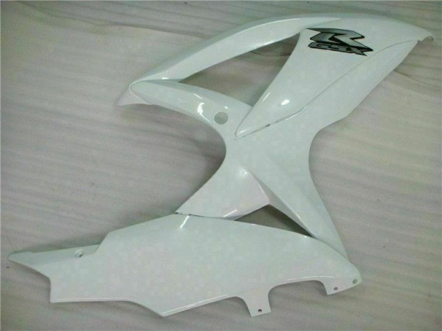 White 08-10 GSXR 600/750 Motorcycle Fairing White 08-10 GSXR 600/750 Motorcycle Fairing