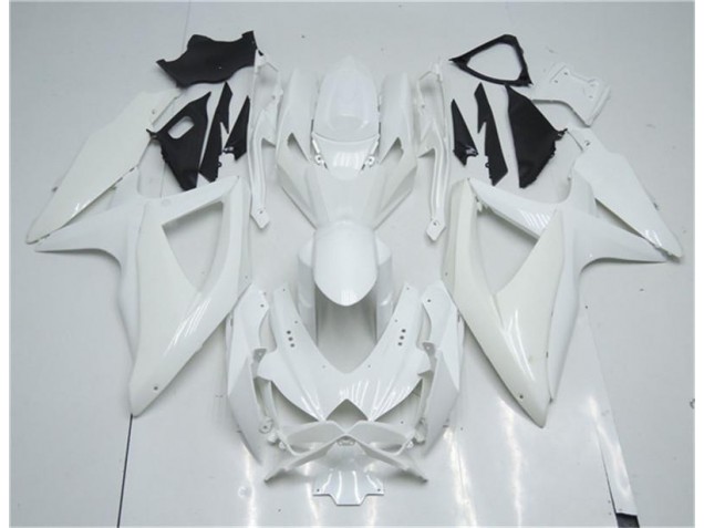 White 08-10 GSXR 600/750 Motorcycle Fairings White 08-10 GSXR 600/750 Motorcycle Fairings