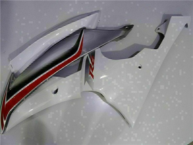 White 08-16 YZF R6 Motorcycle Fairing White 08-16 YZF R6 Motorcycle Fairing