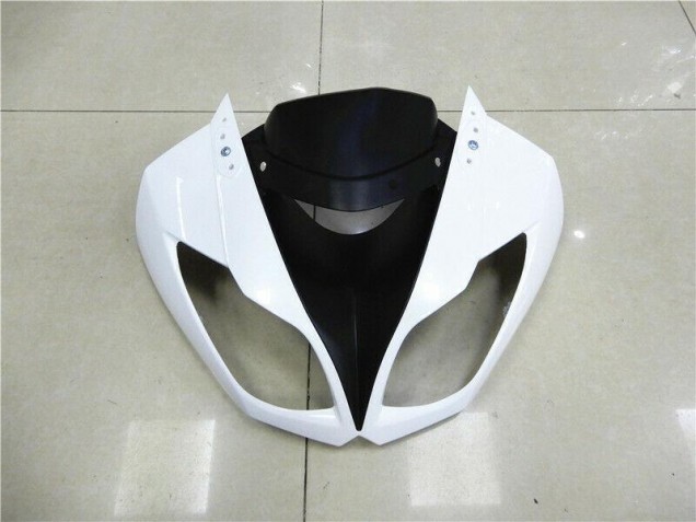 White 09-12 ZX6R Motorcycle Fairings White 09-12 ZX6R Motorcycle Fairings
