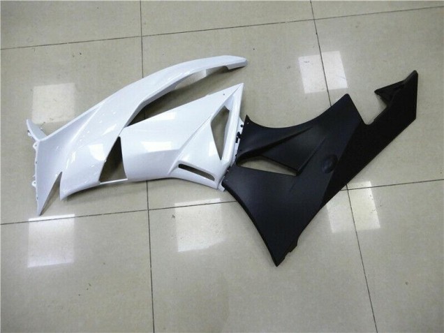 White 09-12 ZX6R Motorcycle Fairings White 09-12 ZX6R Motorcycle Fairings