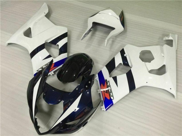 White Black 03-04 GSXR 1000 Motorcycle Fairing Kits White Black 03-04 GSXR 1000 Motorcycle Fairing Kits