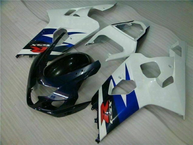 White Black 04-05 GSXR 600/750 Motorcycle Fairings White Black 04-05 GSXR 600/750 Motorcycle Fairings