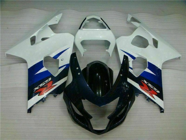 White Black 04-05 GSXR 600/750 Motorcycle Fairings White Black 04-05 GSXR 600/750 Motorcycle Fairings