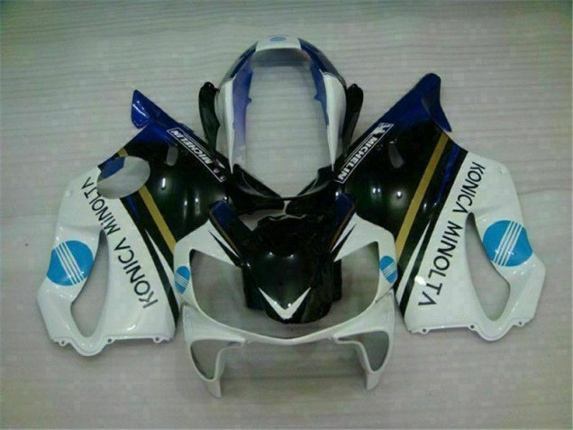 White Black 04-07 CBR600 F4i Motorcycle Fairing White Black 04-07 CBR600 F4i Motorcycle Fairing