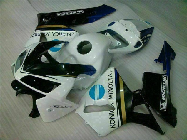 White Black 05-06 CBR600RR Motorcycle Fairings White Black 05-06 CBR600RR Motorcycle Fairings