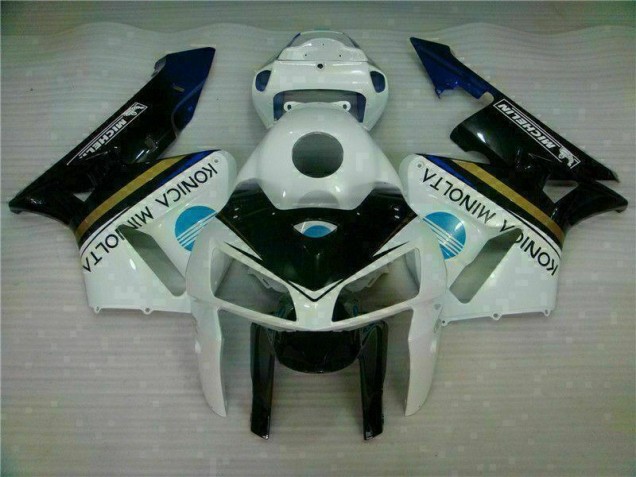White Black 05-06 CBR600RR Motorcycle Fairings White Black 05-06 CBR600RR Motorcycle Fairings