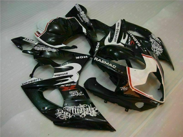 White Black 05-06 GSXR 1000 Motorcycle Fairings White Black 05-06 GSXR 1000 Motorcycle Fairings
