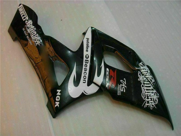 White Black 05-06 GSXR 1000 Motorcycle Fairings White Black 05-06 GSXR 1000 Motorcycle Fairings