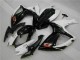 White Black 06-07 GSXR 600/750 Motorcycle Fairings White Black 06-07 GSXR 600/750 Motorcycle Fairings