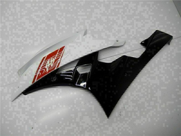 White Black 06-07 YZF R6 Motorcycle Bodywork White Black 06-07 YZF R6 Motorcycle Bodywork