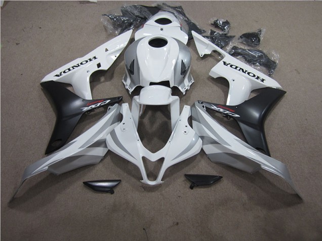 White Black 07-08 CBR600RR Motorcycle Bodywork White Black 07-08 CBR600RR Motorcycle Bodywork