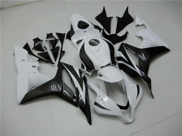 White Black 07-08 CBR600RR Motorcycle Fairing