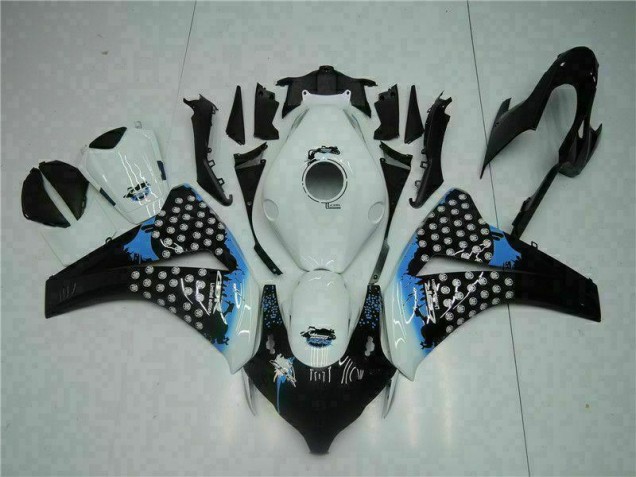 White Black 08-11 CBR1000RR Full Motorcycle Fairing Kits White Black 08-11 CBR1000RR Full Motorcycle Fairing Kits