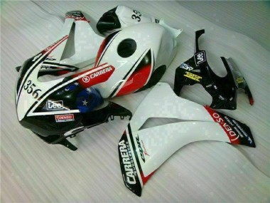 White Black 08-11 CBR1000RR Motorcycle Fairings