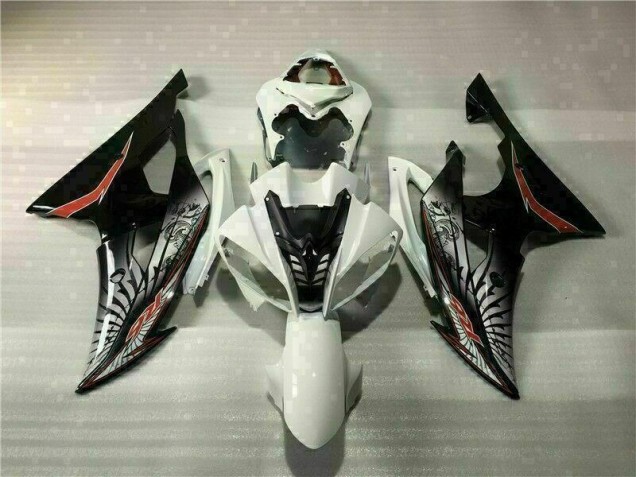 White Black 08-16 YZF R6 Full Motorcycle Fairing Kits White Black 08-16 YZF R6 Full Motorcycle Fairing Kits