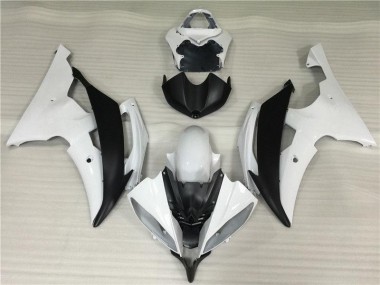 White Black 08-16 YZF R6 Motorcycle Fairing & Bodywork