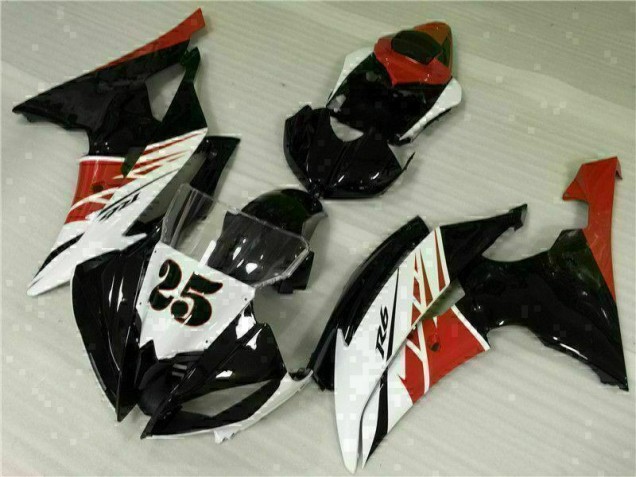 White Black 08-16 YZF R6 Motorcycle Fairing Kits White Black 08-16 YZF R6 Motorcycle Fairing Kits