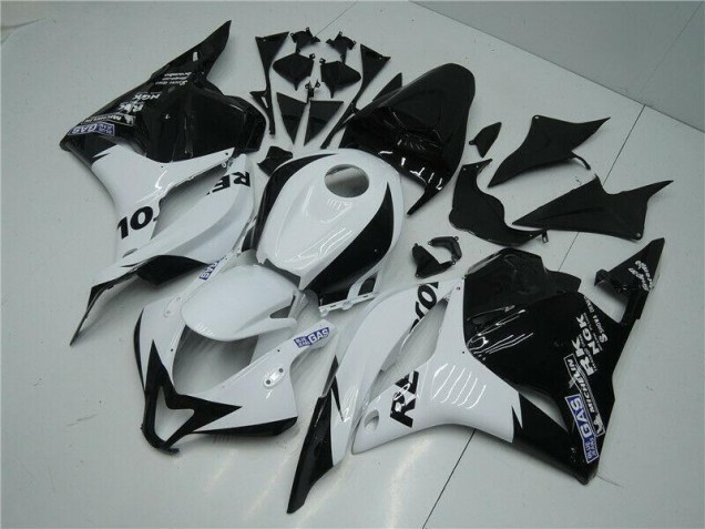 White Black 09-12 CBR600RR Motorcycle Fairing