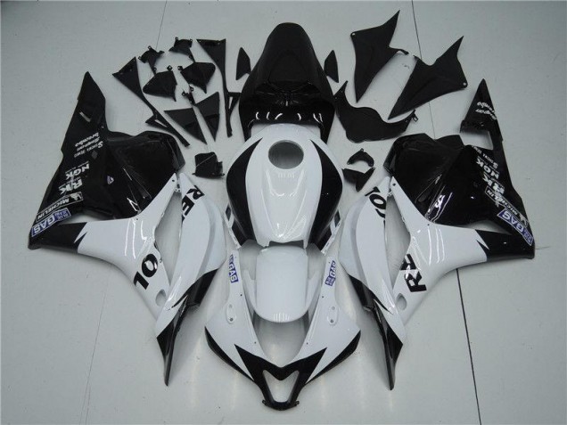 White Black 09-12 CBR600RR Motorcycle Fairing