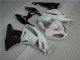 White Black 09-12 ZX6R Motorcycle Fairing White Black 09-12 ZX6R Motorcycle Fairing