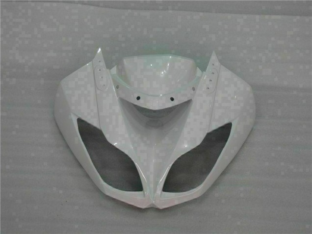 White Black 09-12 ZX6R Motorcycle Fairing White Black 09-12 ZX6R Motorcycle Fairing