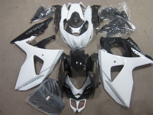 White Black 09-16 GSXR 1000 Full Motorcycle Fairing Kits White Black 09-16 GSXR 1000 Full Motorcycle Fairing Kits