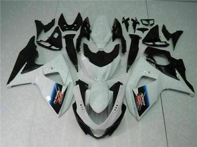 White Black 09-16 GSXR 1000 Motorcycle Bodywork White Black 09-16 GSXR 1000 Motorcycle Bodywork