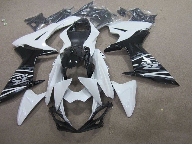 White Black 11-21 GSXR 750 Motorcycle Fairings