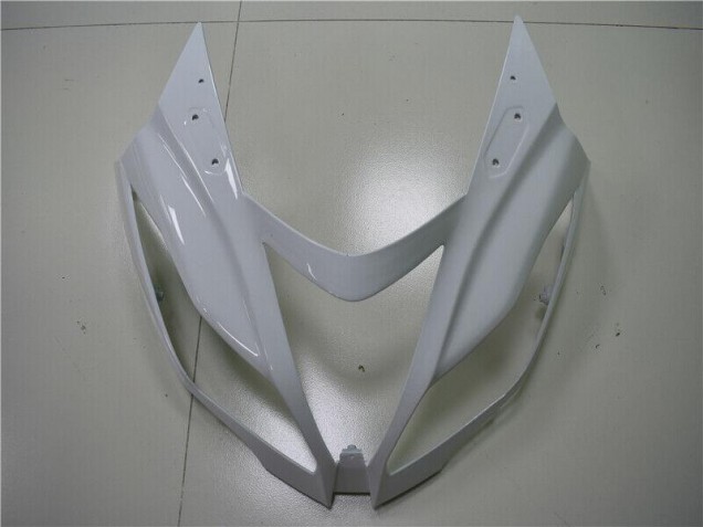 White Black 13-18 ZX6R Motorcycle Fairing White Black 13-18 ZX6R Motorcycle Fairing