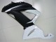 White Black 13-18 ZX6R Motorcycle Fairing White Black 13-18 ZX6R Motorcycle Fairing