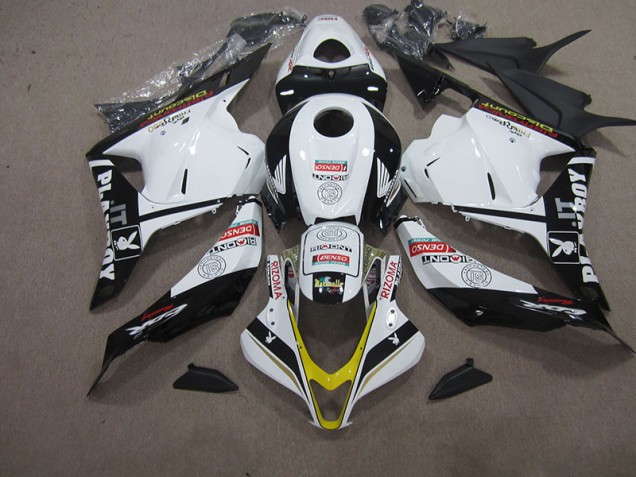 White Black DENSO RIZOMA 09-12 CBR600RR Motorcycle Fairings White Black DENSO RIZOMA 09-12 CBR600RR Motorcycle Fairings